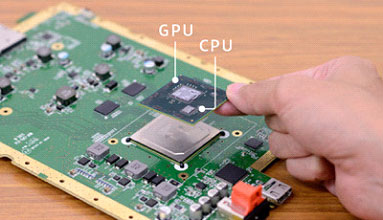 GPU and CPU